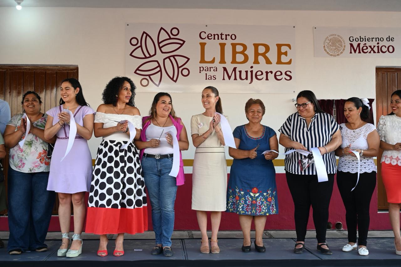 En este momento estás viendo La Huella Transformadora de Sheinbaum: Centros LIBRE, un Nuevo Horizonte para las Mujeres de México en Colima